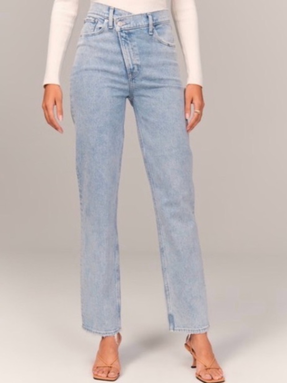 Abercrombie & Fitch The 90’s Straight Ultra High Rise Jeans